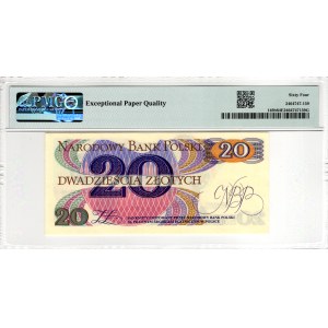 20 Złotych 1982, seria AA - PMG 64 EPQ