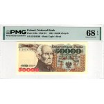 50 złotych, 1993, S Series - PMG 68 EPQ