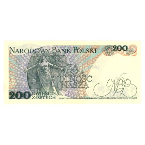 200 Złotych 1986, seria DF