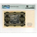 500 zlotych, 1940, Series A - PMG 65 EPQ