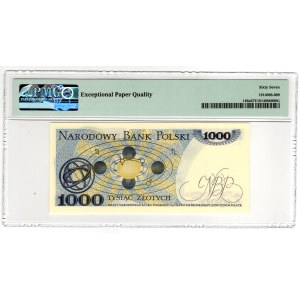 1 000 Złotych 1975, seria AC - PMG 67 EPQ