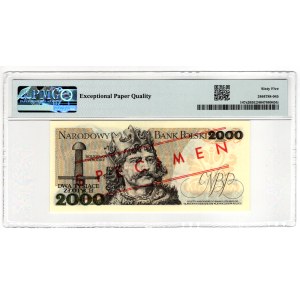 2 zlote, 1979, S series 0000000, PROTOTYPE, No. 1140* - PMG 65 EPQ
