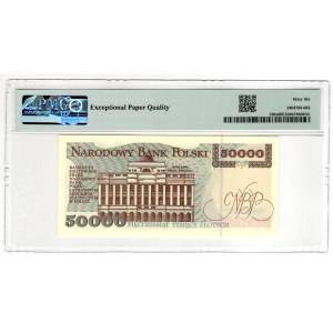 50 złotych, 1993, T Series - PMG 66 EPQ