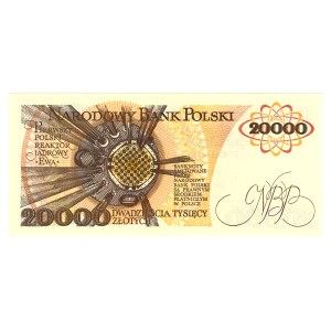 20 000 zlotys, 1989, série AP