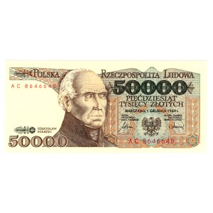 50 złotych, 1989, AC series