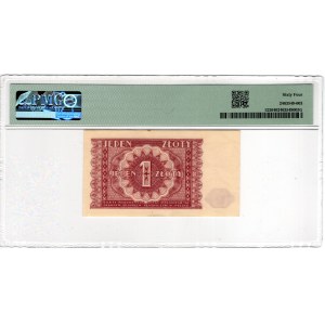 1 Złoty 1946 - PMG 64