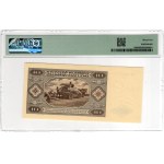 10 zlotych, 1948, AW series - PMG 64