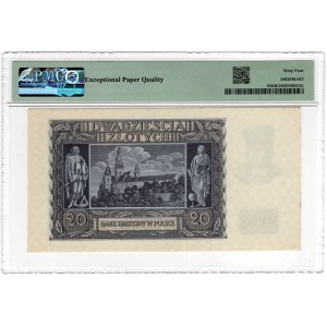 20 zlotych, 1940, K Series - PMG 64 EPQ