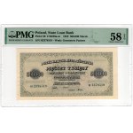 500,000 Polish Marks, 1923, Series H - PMG 58 EPQ