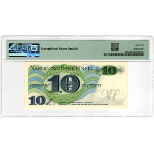 10 zlotych, 1982, Series A - PMG 65 EPQ