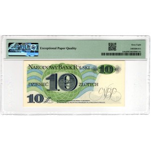 10 zlotych, 1982, M Series - PMG 68 EPQ