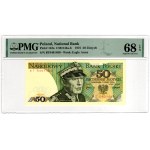 50 złotych, 1975, BT series - PMG 68 EPQ