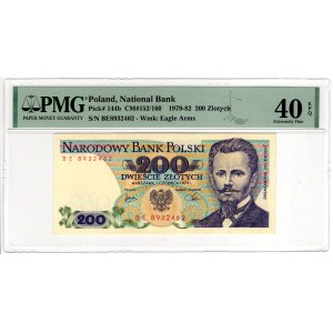 200 zlotych, 1979, BE series - PMG 40 EPQ