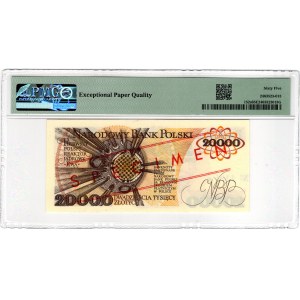 20 000 Złotych 1989, seria A, wzór - PMG 65 EPQ