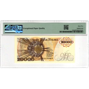 20 000 Złotych 1989, seria P - PMG 65 EPQ