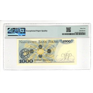1,000 zloty, 1982, EM series - PMG 65 EPQ