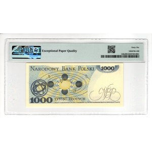 1,000 zloty, 1982, EN series - PMG 66 EPQ