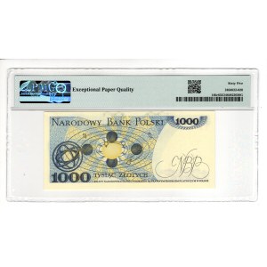 1,000 zloty, 1982, ER series - PMG 65 EPQ