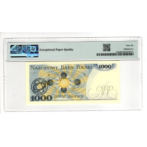 1,000 zlotys, 1982, FN series - PMG 66 EPQ