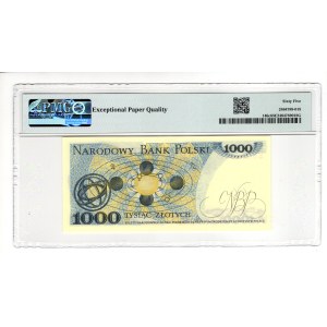 1,000 zloty, 1982, GC series - PMG 65 EPQ