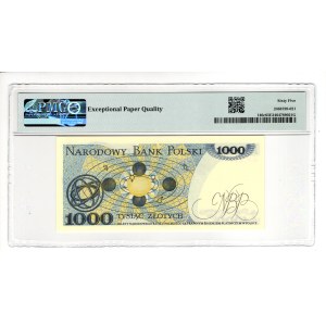 1,000 zloty, 1982, GP series - PMG 65 EPQ