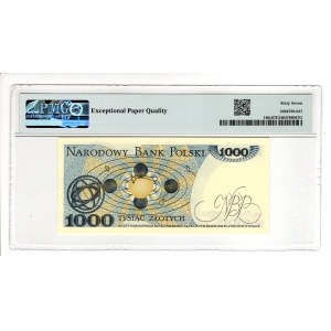 1,000 zloty, 1982, HM series - PMG 67 EPQ