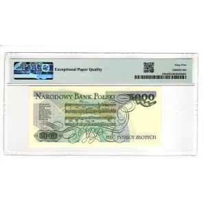 5 zlotych, 1988, DW series - PMG 65 EPQ