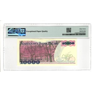 10 000 Złotych 1988, seria DB - PMG 67 EPQ