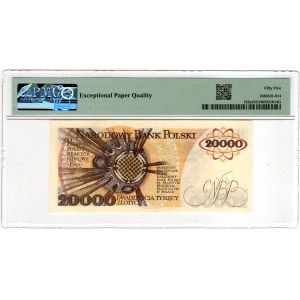 20 000 Złotych 1989, seria Z - PMG 55 EPQ