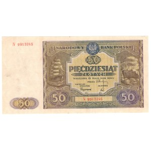 50 złotych 1946, N series