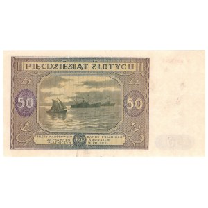 50 złotych 1946, N series