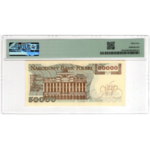 50 000 Złotych 1989, seria A - PMG 55