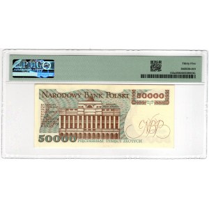 50 złotych, 1989, BL series - PMG 35