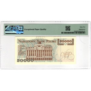 50 złotych, 1993, Series B - PMG 65 EPQ