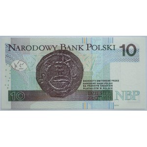 10 zlotych, 2016, CI series