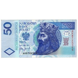 50 złotych 1994, seria AA