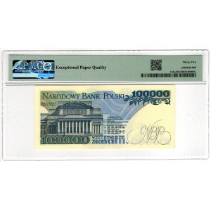 100 zlotych, 1990, BE series - PMG 35 EPQ