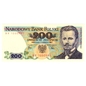 200 zlotych, 1982, BR series