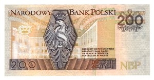 200 złotych 1994, seria zastępcza YB - BEZ HOLOGRAMU
