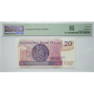 20 Złotych 2016, seria BM - PMG 66 EPQ