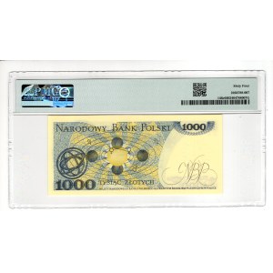 1.000 złoty 1982, serie DN - PMG 64