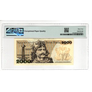 2,000 Złoty, 1982, CE Series - PMG 64 EPQ