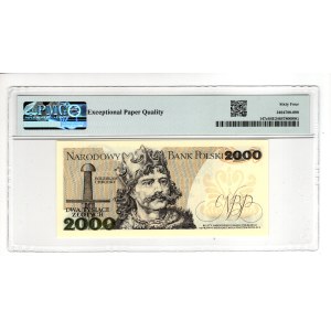 2,000 Złoty, 1982, BT series - PMG 64 EPQ