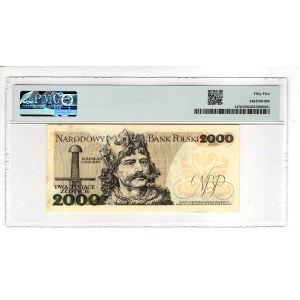 2,000 Złoty, 1979, AE series - PMG 55