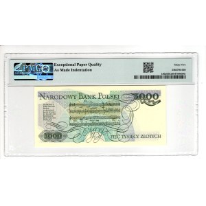 5000 Złotych 1982, seria DP - PMG 65 EPQ