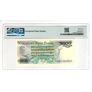 5,000 Złoty, 1988, CZ series - PMG 64 EPQ