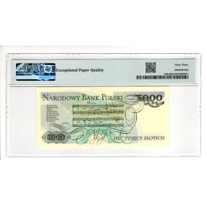 5,000 Złoty, 1988, CU series - PMG 63 EPQ