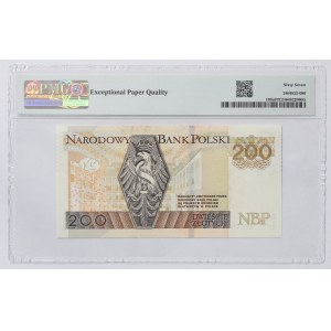 200 Złotych 2015, seria AO - PMG 67 EPQ