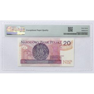 20 Złotych 2016, seria BS - PMG 67 EPQ