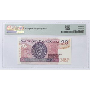 20 zlotych 2016, BZ series - PMG 67 EPQ